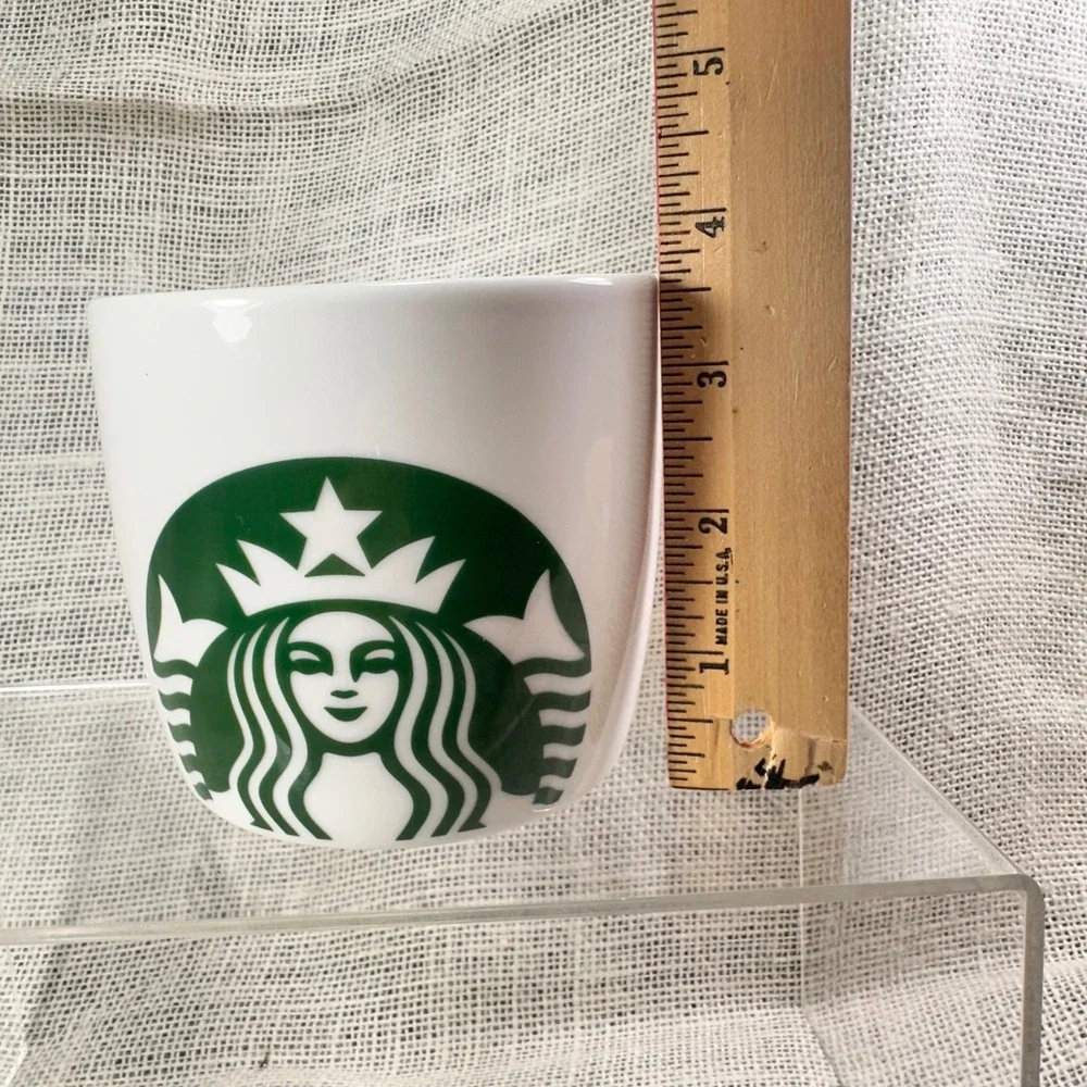 Starbucks Siren‎ Logo Coffee Mug 16.9 oz White Green 2017